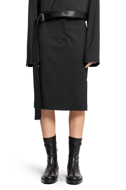 Antonioli HELMUT LANG WOMAN BLACK SKIRTS