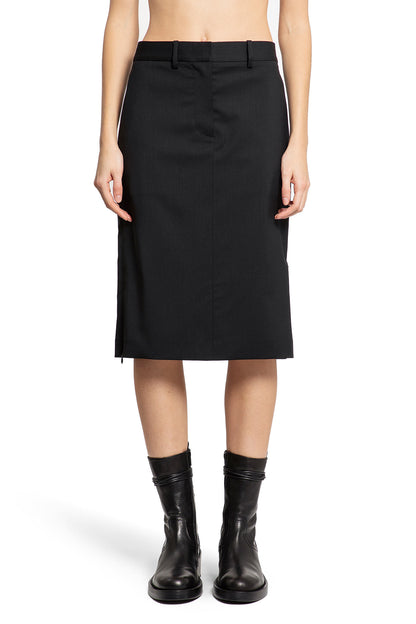 HELMUT LANG WOMAN BLACK SKIRTS