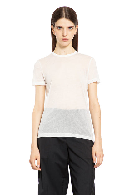 Antonioli HELMUT LANG WOMAN WHITE T-SHIRTS & TANK TOPS