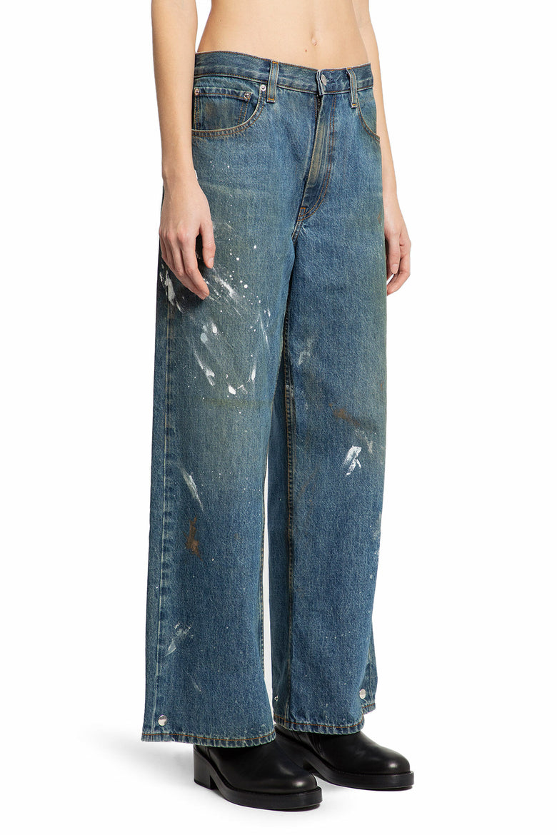 HELMUT LANG WOMAN BLUE JEANS