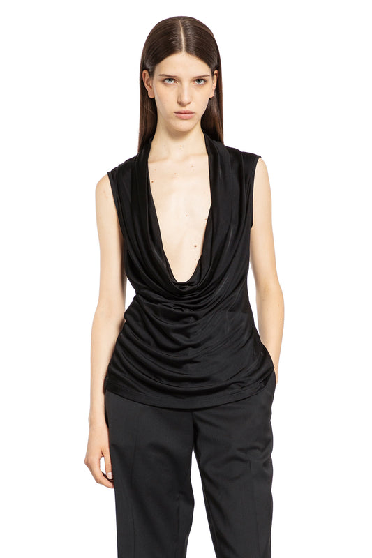 HELMUT LANG WOMAN BLACK TOPS