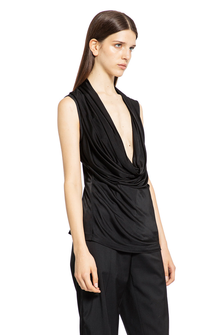 HELMUT LANG WOMAN BLACK TOPS