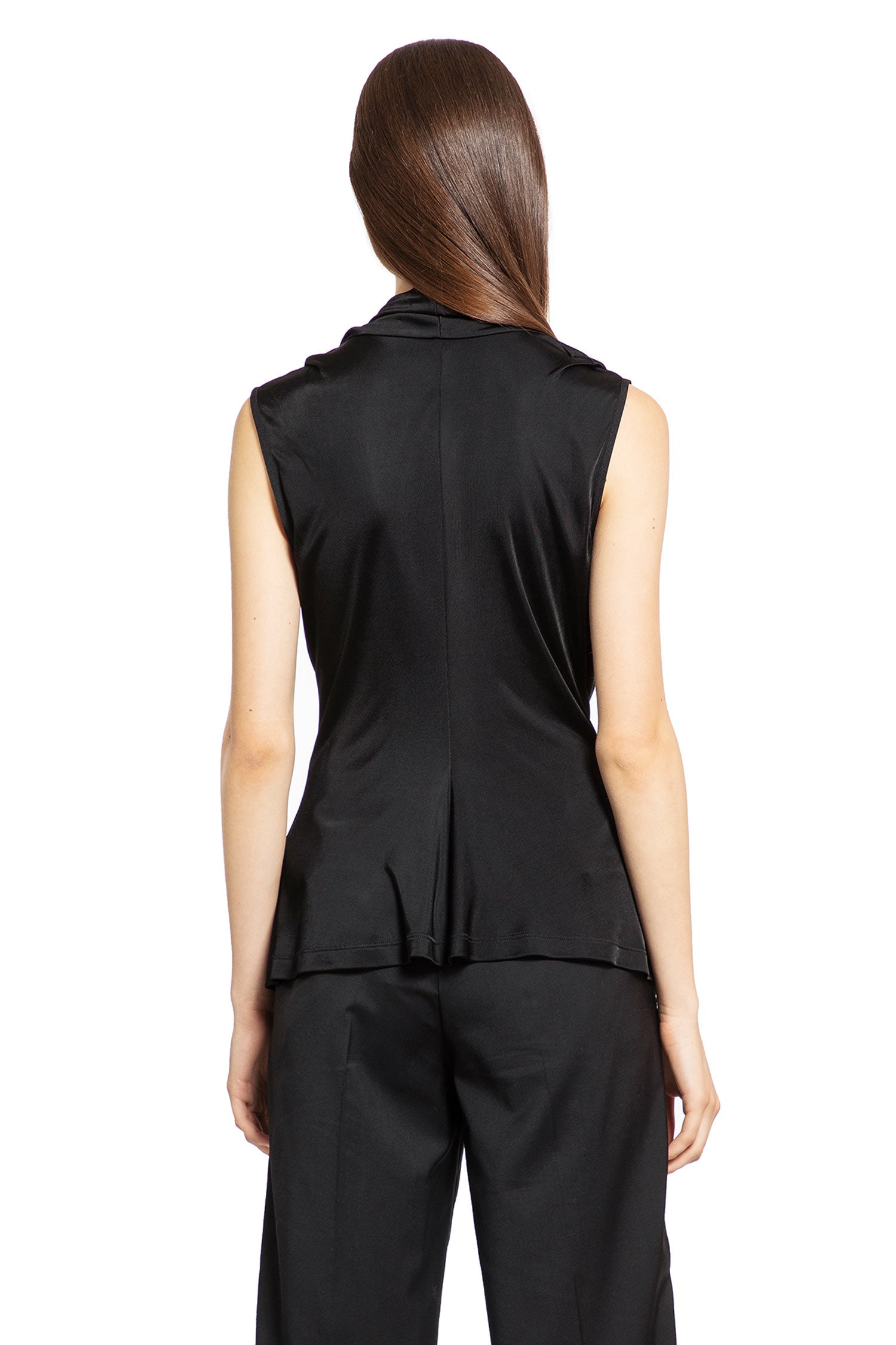 HELMUT LANG WOMAN BLACK TOPS