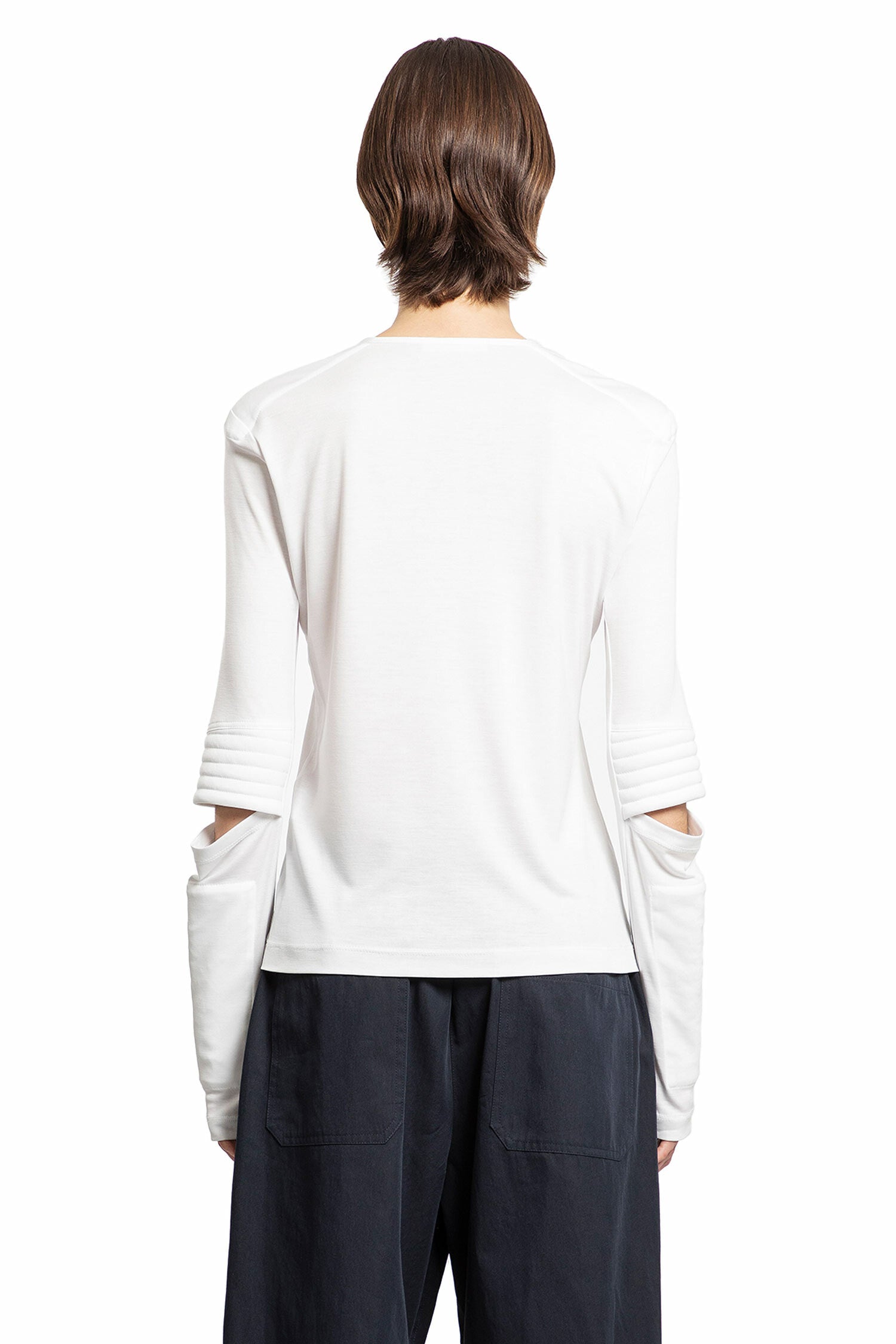 HELMUT LANG WOMAN WHITE T-SHIRTS