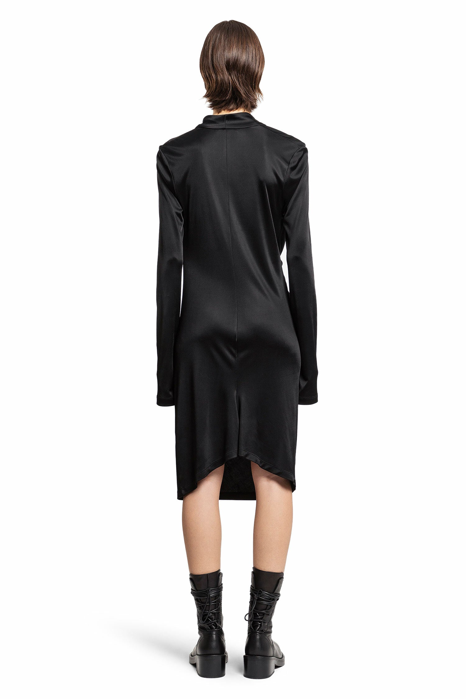 HELMUT LANG WOMAN BLACK DRESSES