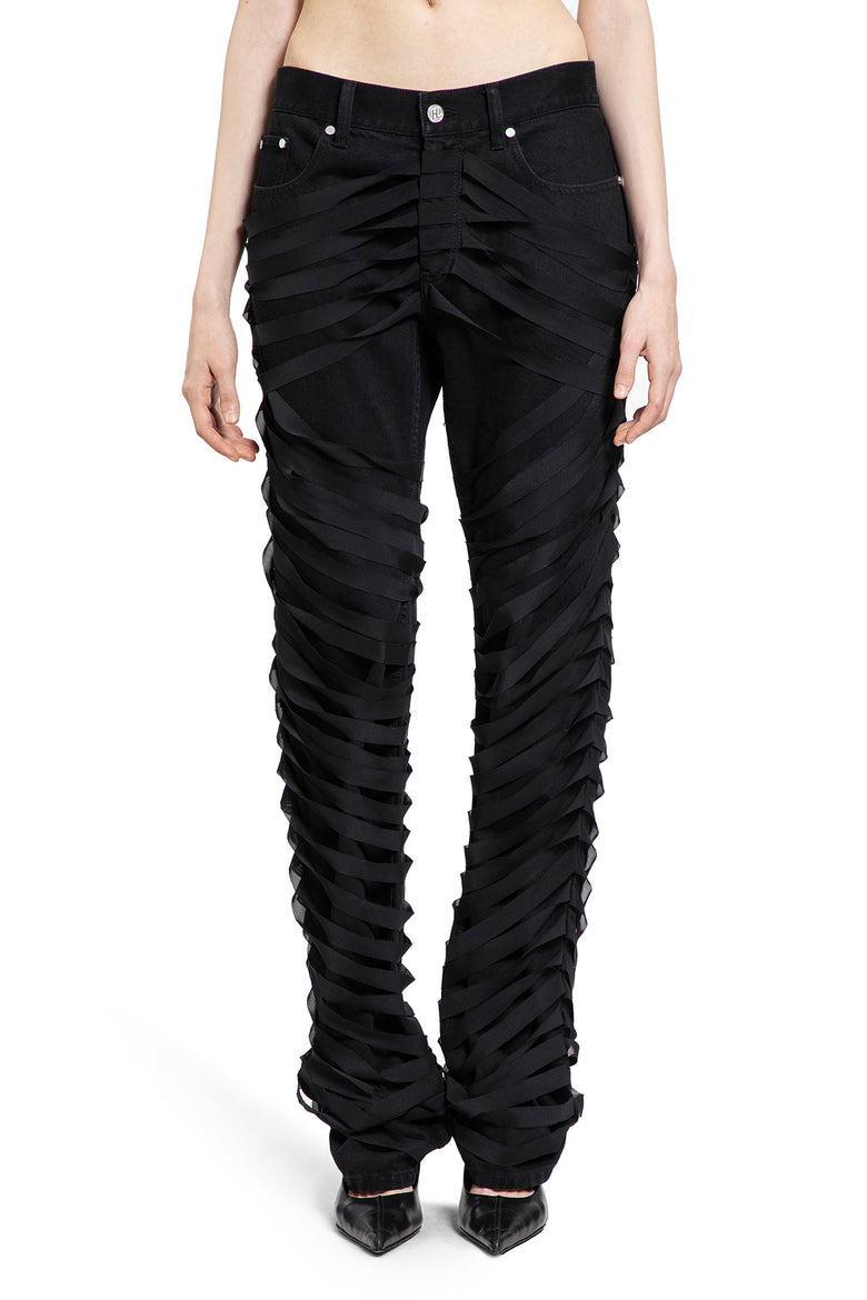 HELMUT LANG WOMAN BLACK JEANS