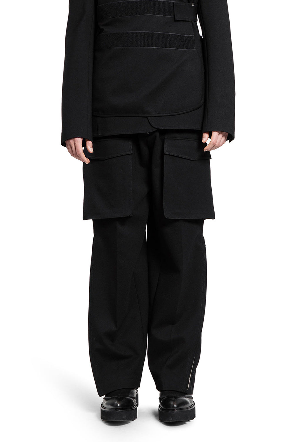 HELMUT LANG MAN BLACK TROUSERS