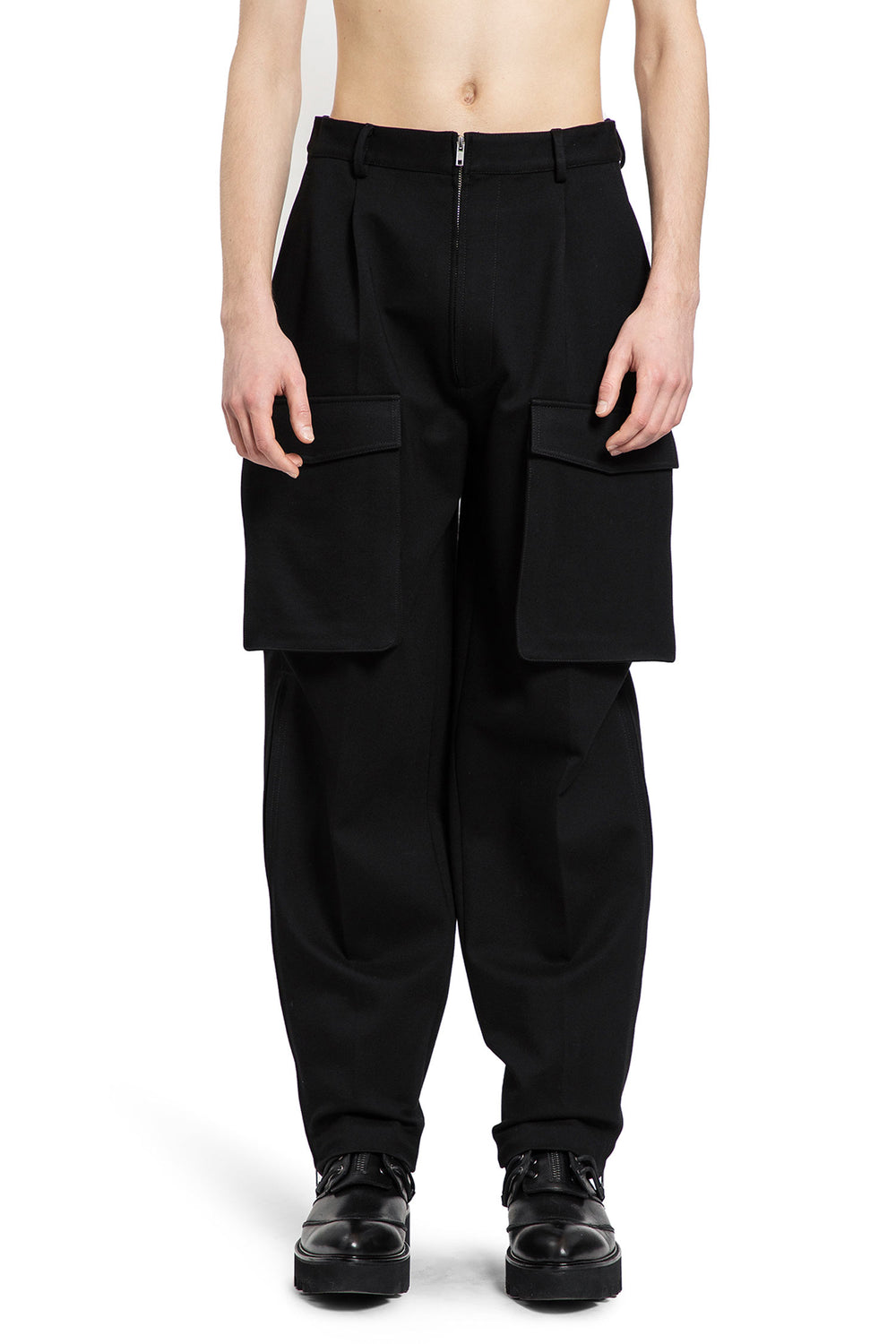 HELMUT LANG MAN BLACK TROUSERS