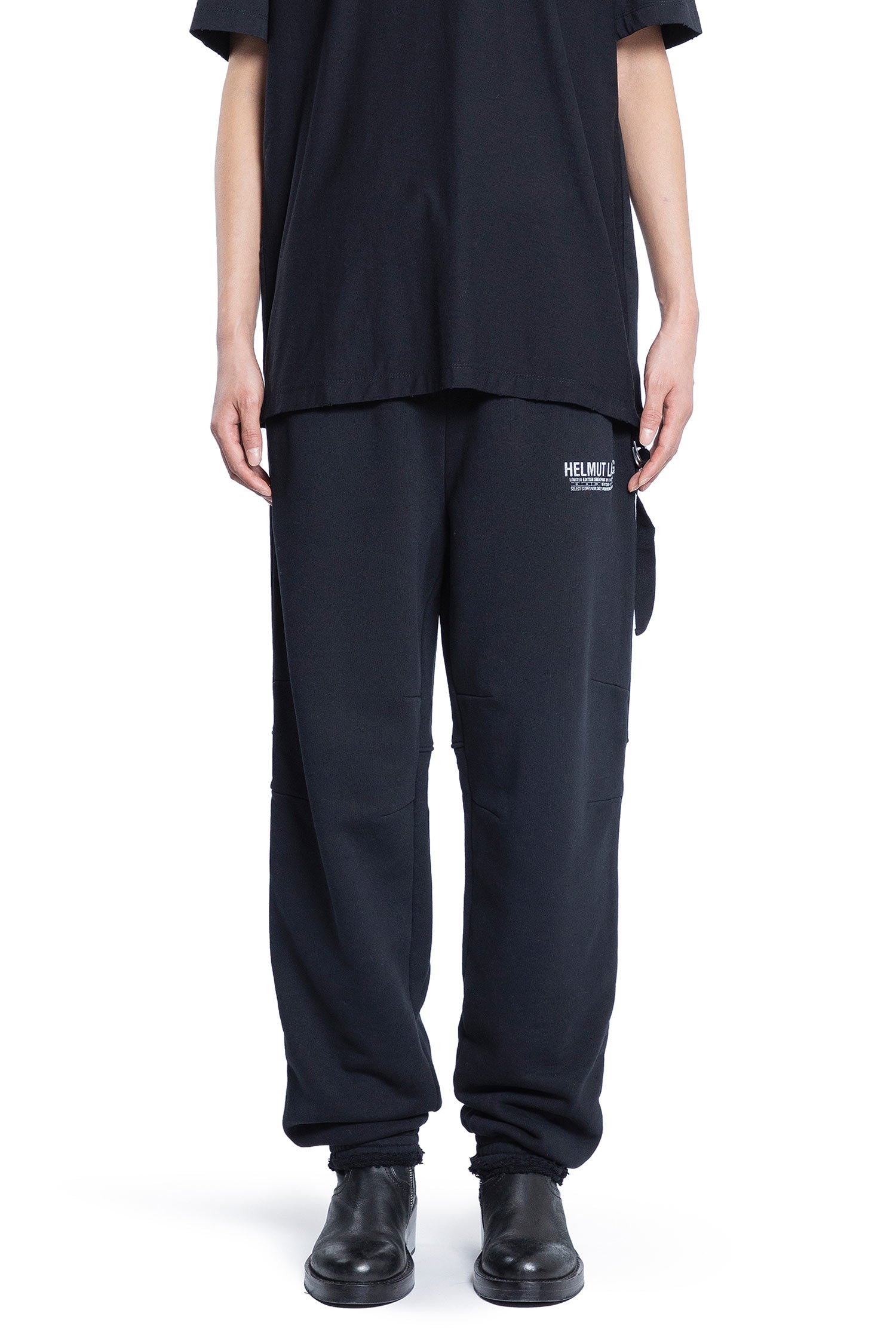 HELMUT LANG MAN BLACK TROUSERS