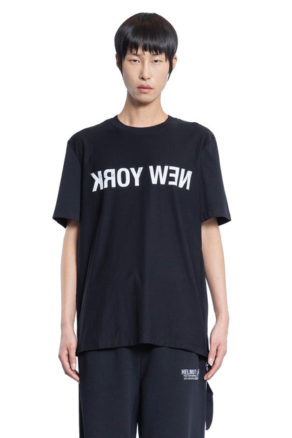 Antonioli HELMUT LANG MAN BLACK T-SHIRTS & TANK TOPS