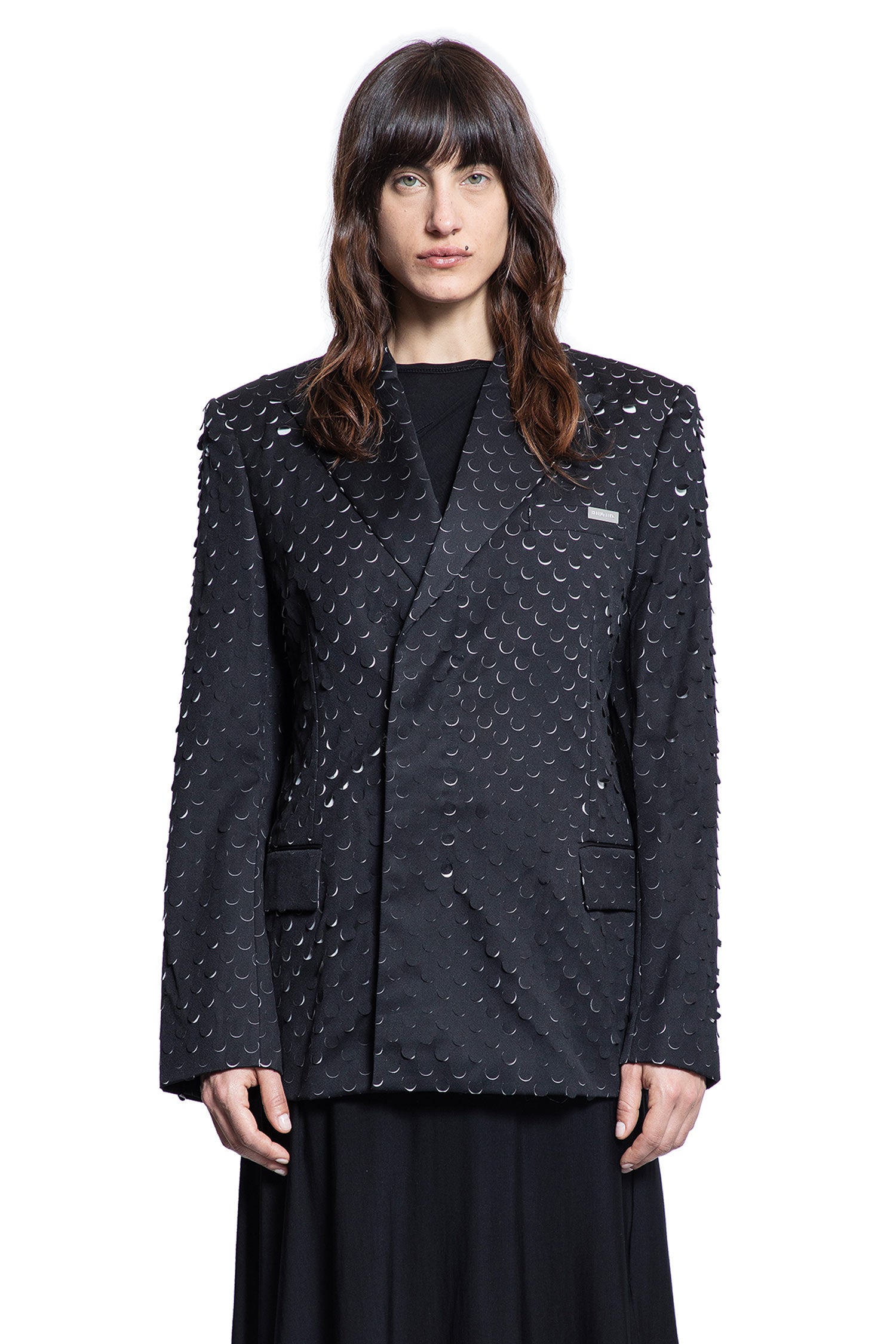 HELMUT LANG WOMAN BLACK&WHITE BLAZERS