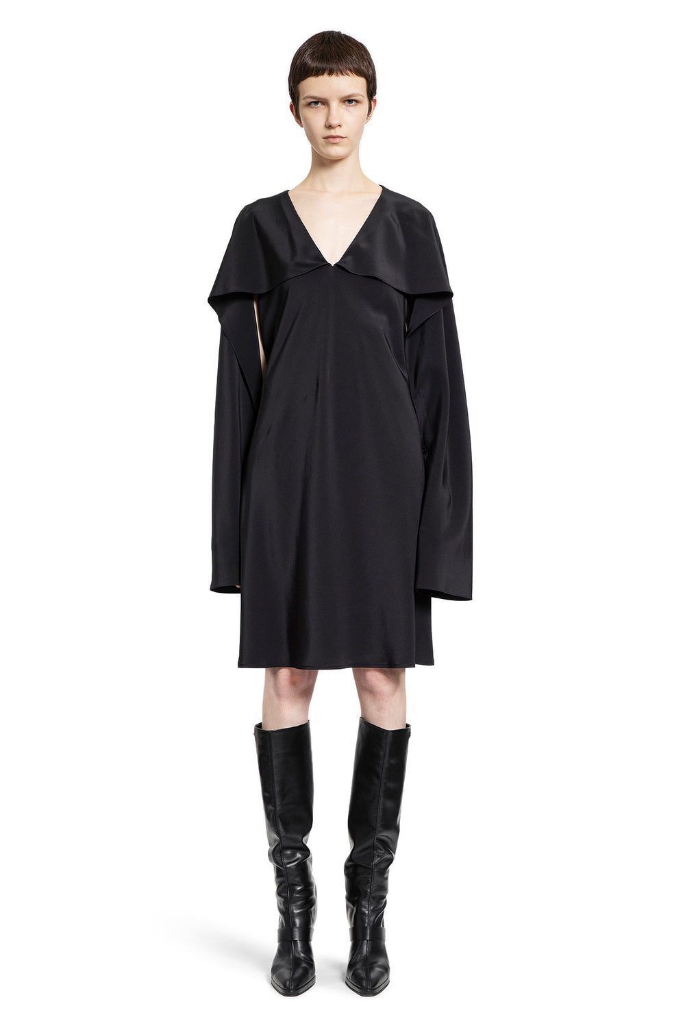 HELMUT LANG WOMAN BLACK DRESSES