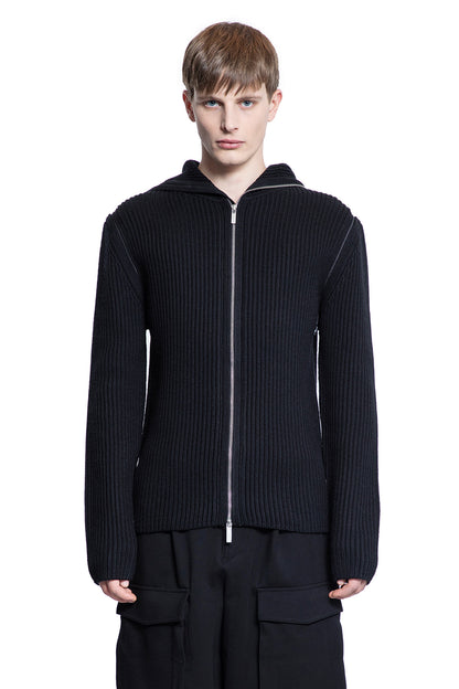 HELMUT LANG MAN BLACK KNITWEAR