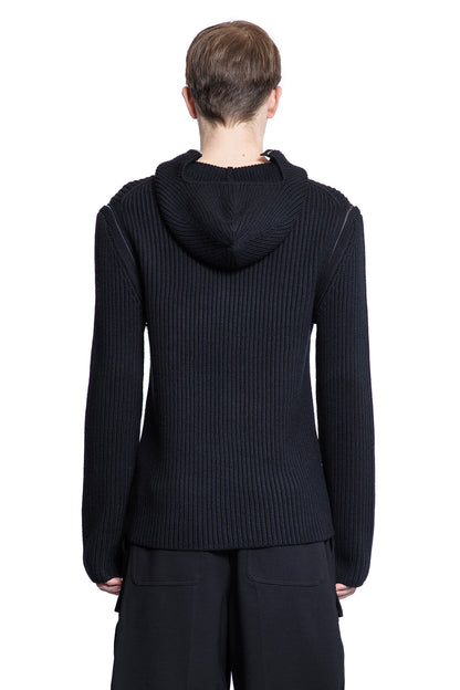 HELMUT LANG MAN BLACK KNITWEAR