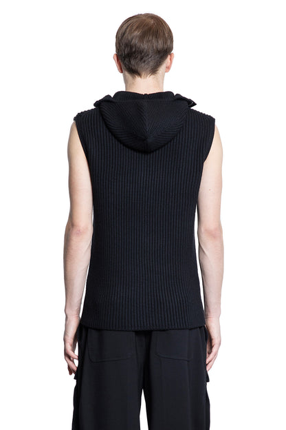 HELMUT LANG MAN BLACK KNITWEAR