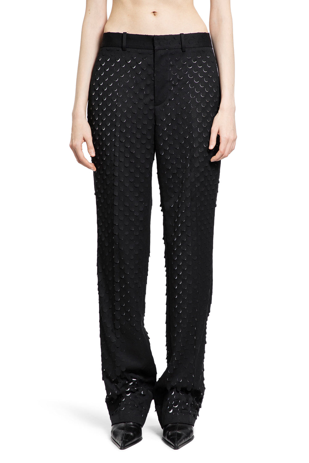 HELMUT LANG WOMAN BLACK TROUSERS