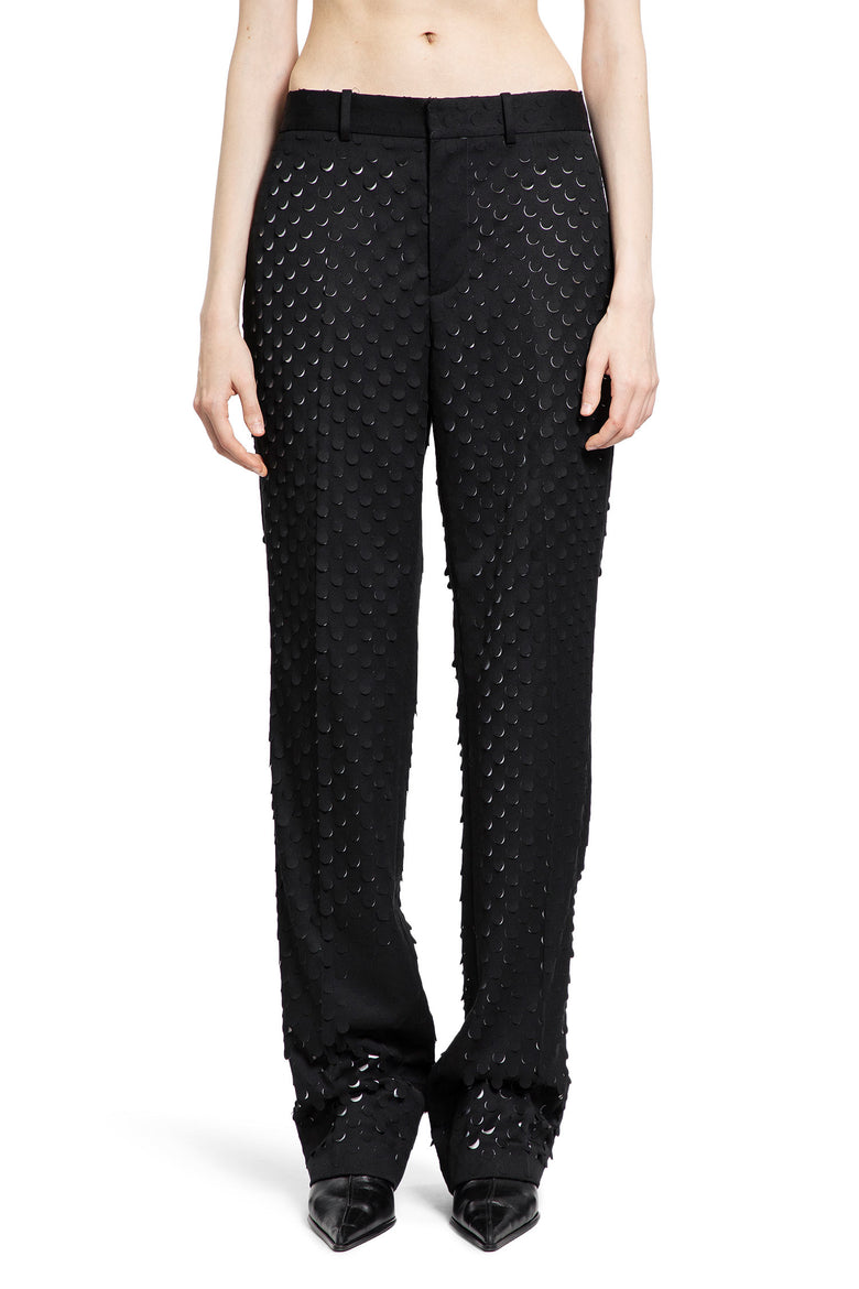 HELMUT LANG WOMAN BLACK TROUSERS