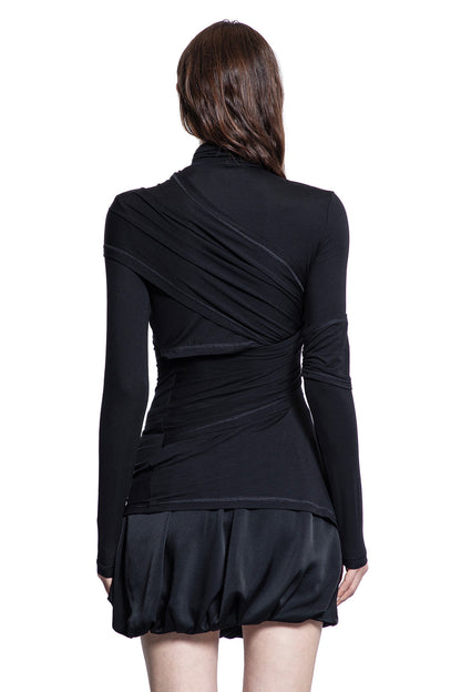 HELMUT LANG WOMAN BLACK TOPS