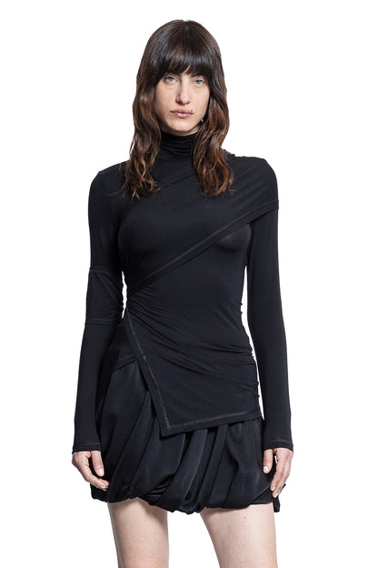 HELMUT LANG WOMAN BLACK TOPS