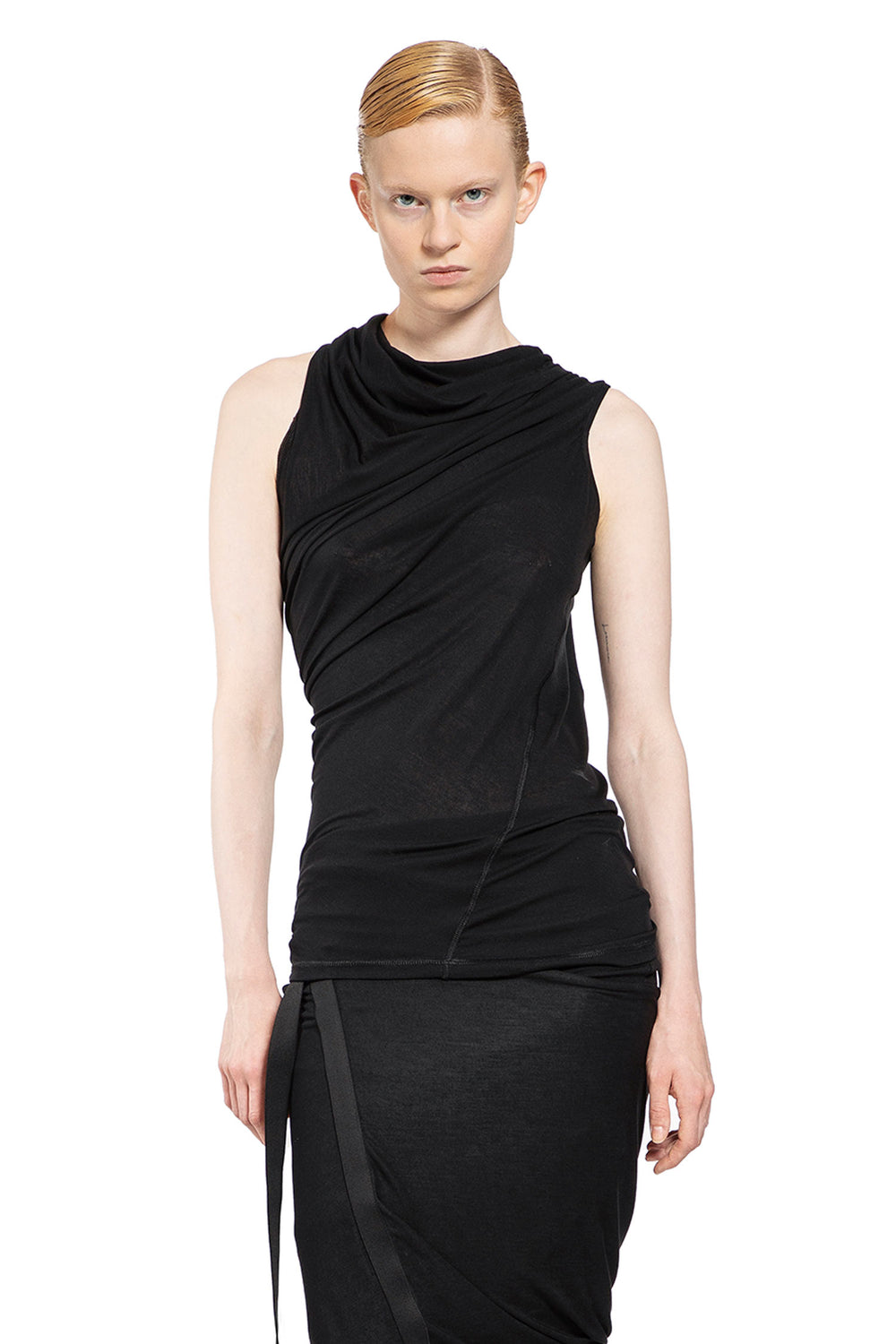 HELMUT LANG WOMAN BLACK TOPS