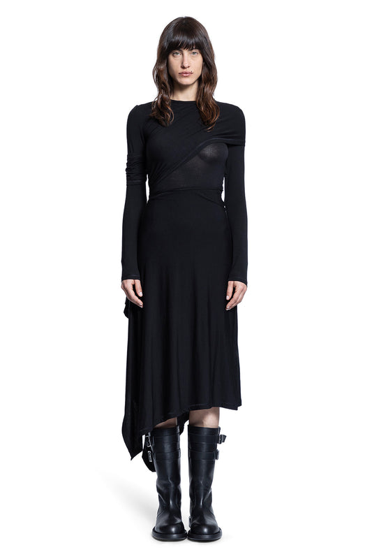 HELMUT LANG WOMAN BLACK DRESSES