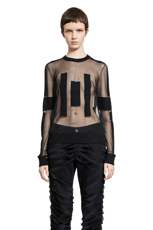 HELMUT LANG WOMAN BLACK TOPS