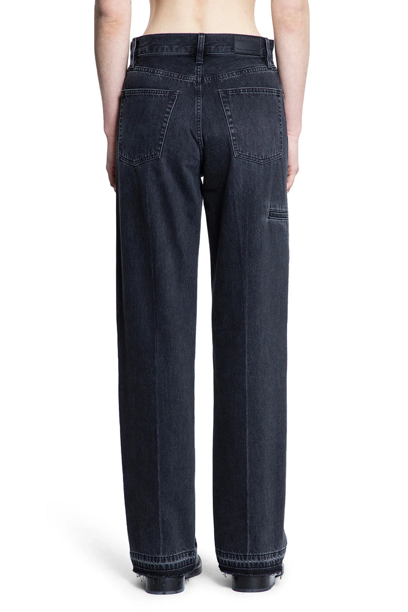 HELMUT LANG WOMAN BLACK JEANS - Antonioli.eu