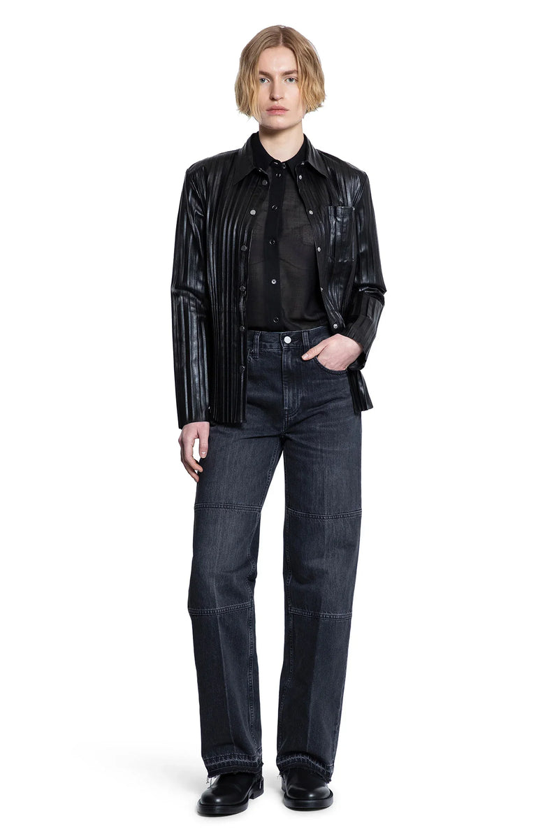 HELMUT LANG WOMAN BLACK JEANS - Antonioli.eu