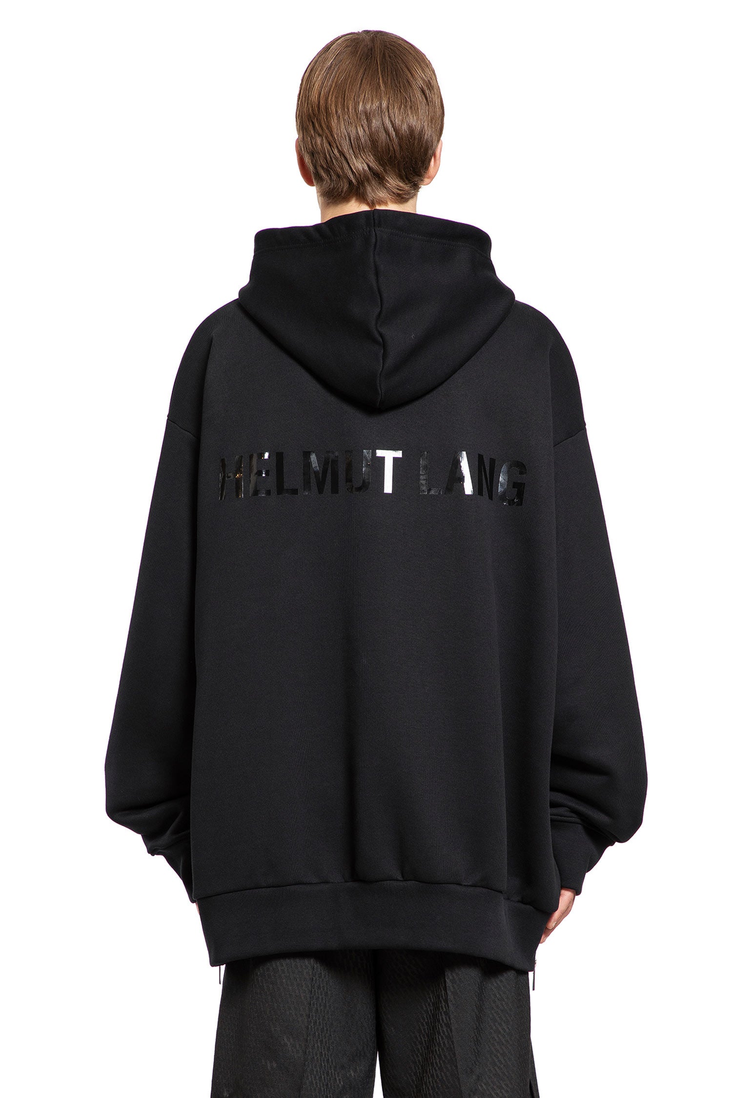 HELMUT LANG MAN BLACK SWEATSHIRTS