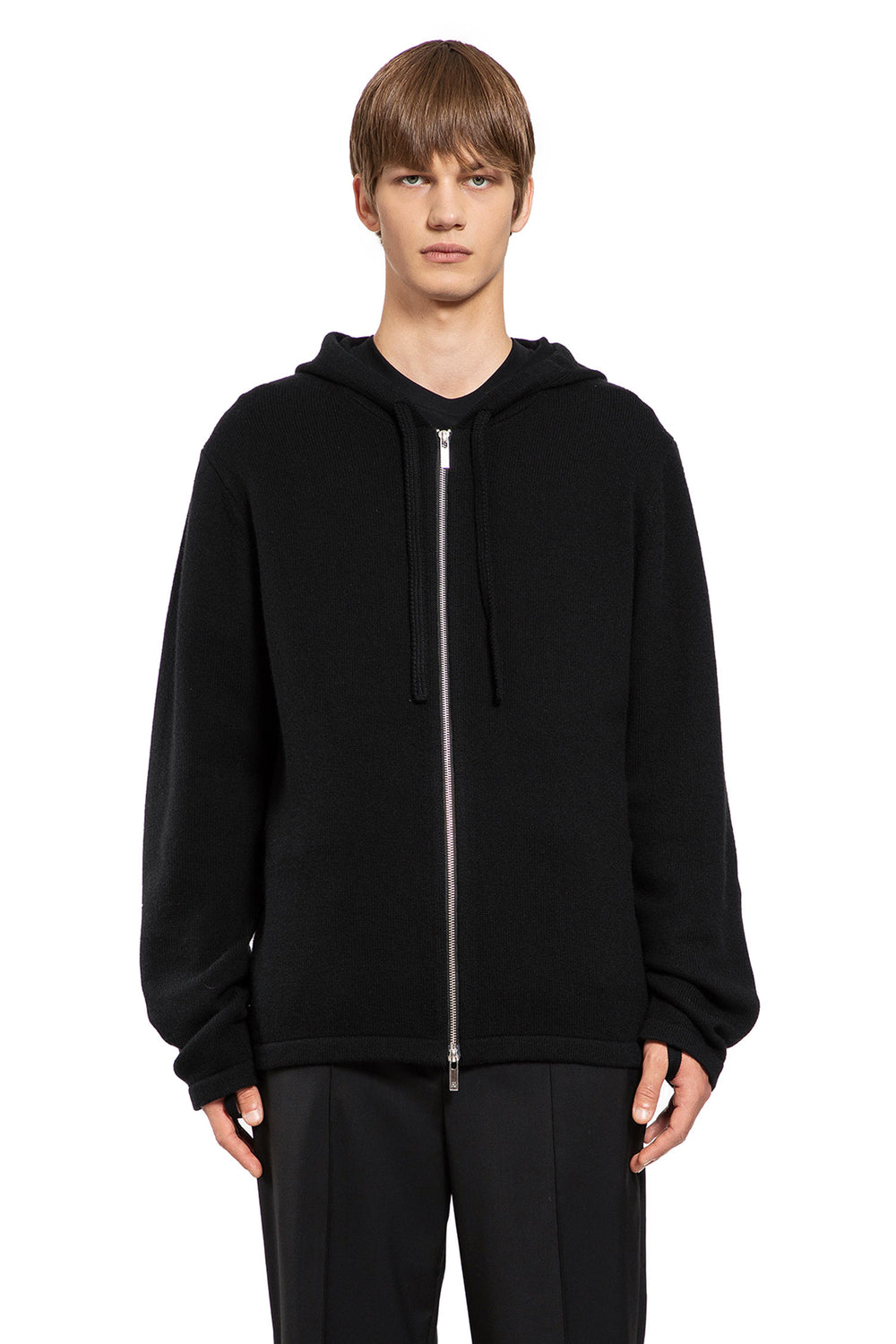 HELMUT LANG MAN BLACK SWEATSHIRTS