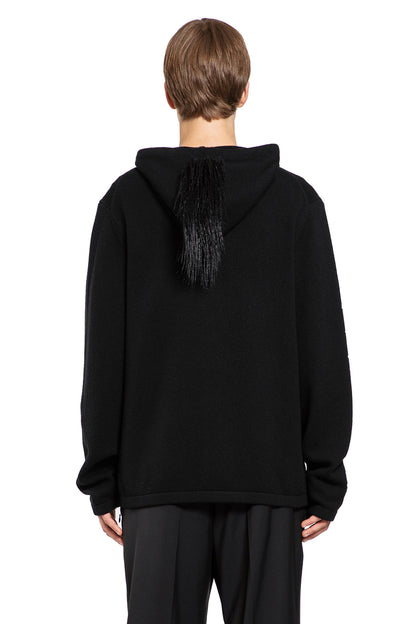 HELMUT LANG MAN BLACK SWEATSHIRTS