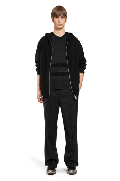 HELMUT LANG MAN BLACK SWEATSHIRTS