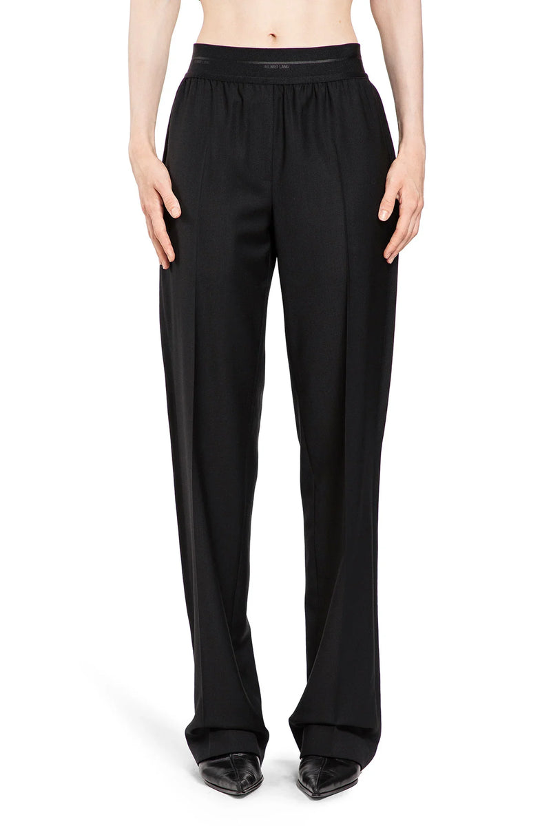 HELMUT LANG WOMAN BLACK TROUSERS - Antonioli.eu