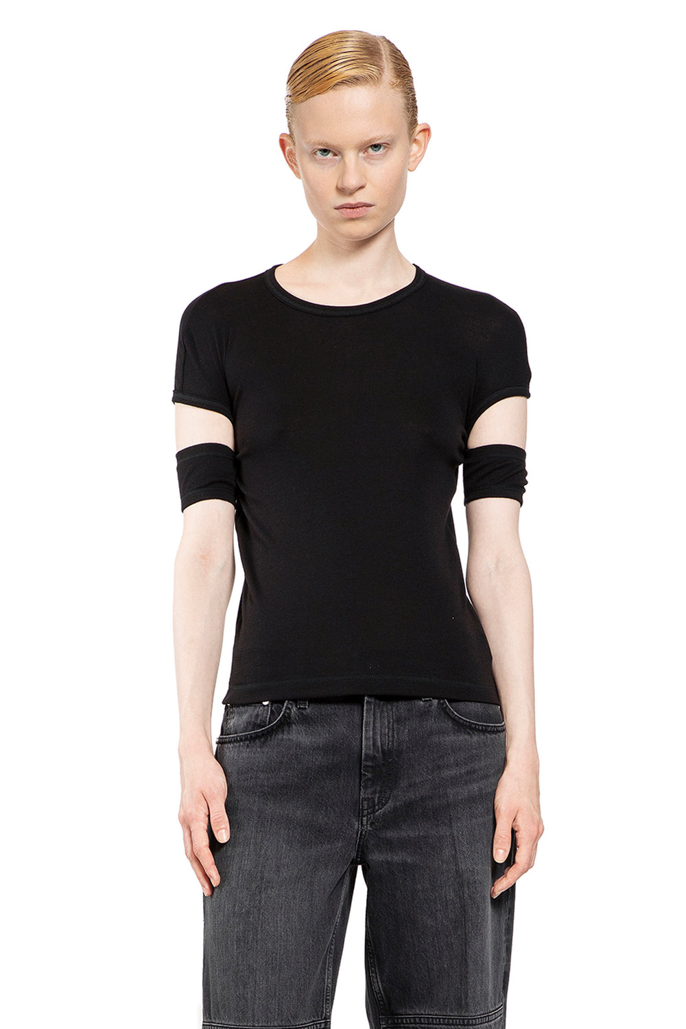 HELMUT LANG WOMAN BLACK TOPS