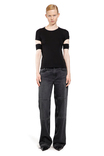 HELMUT LANG WOMAN BLACK TOPS