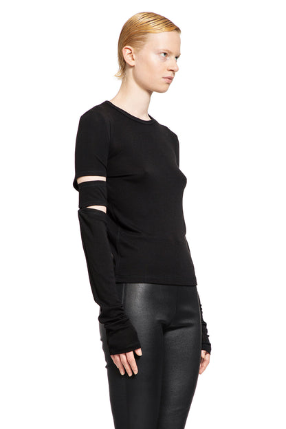 HELMUT LANG WOMAN BLACK TOPS