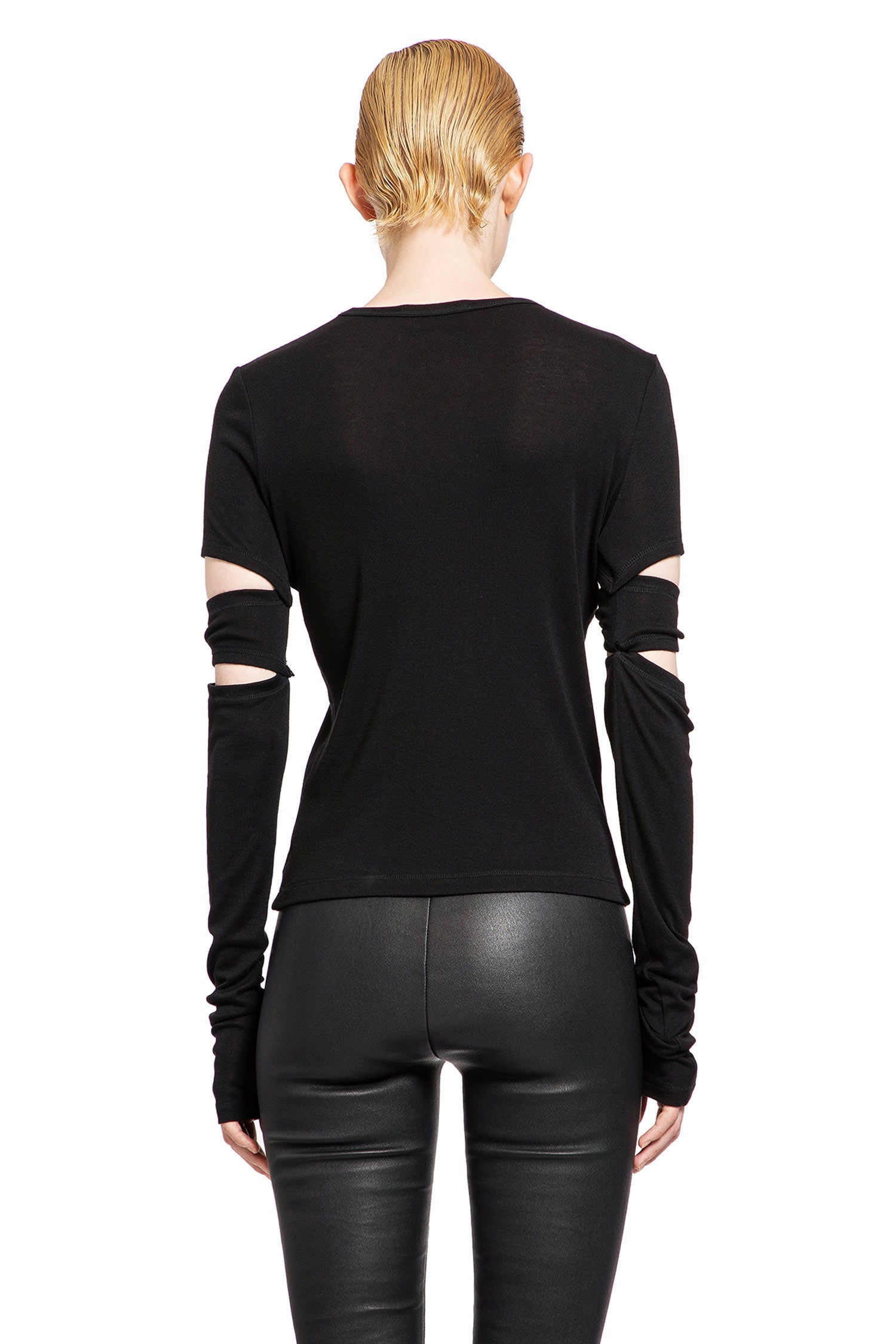 HELMUT LANG WOMAN BLACK TOPS