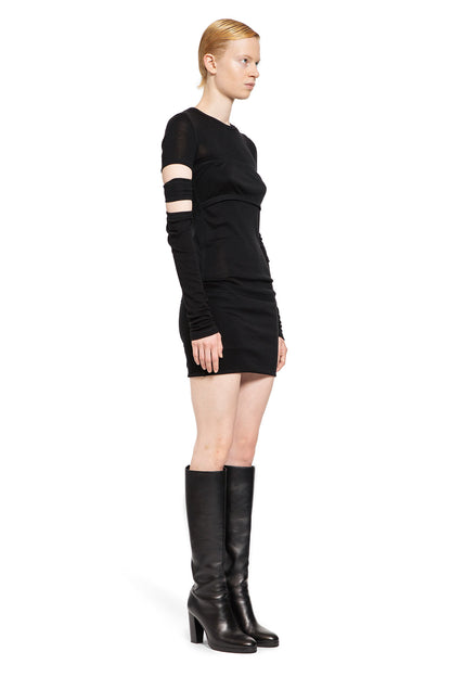 HELMUT LANG WOMAN BLACK DRESSES