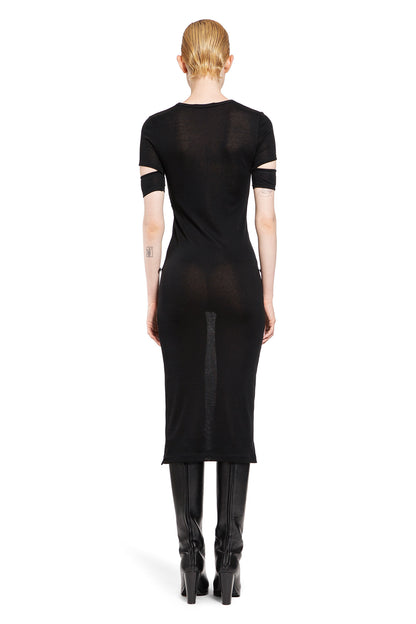 HELMUT LANG WOMAN BLACK DRESSES