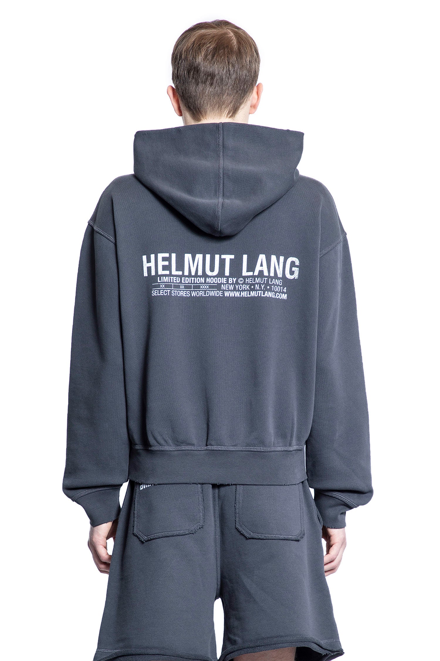 HELMUT LANG MAN GREY SWEATSHIRTS