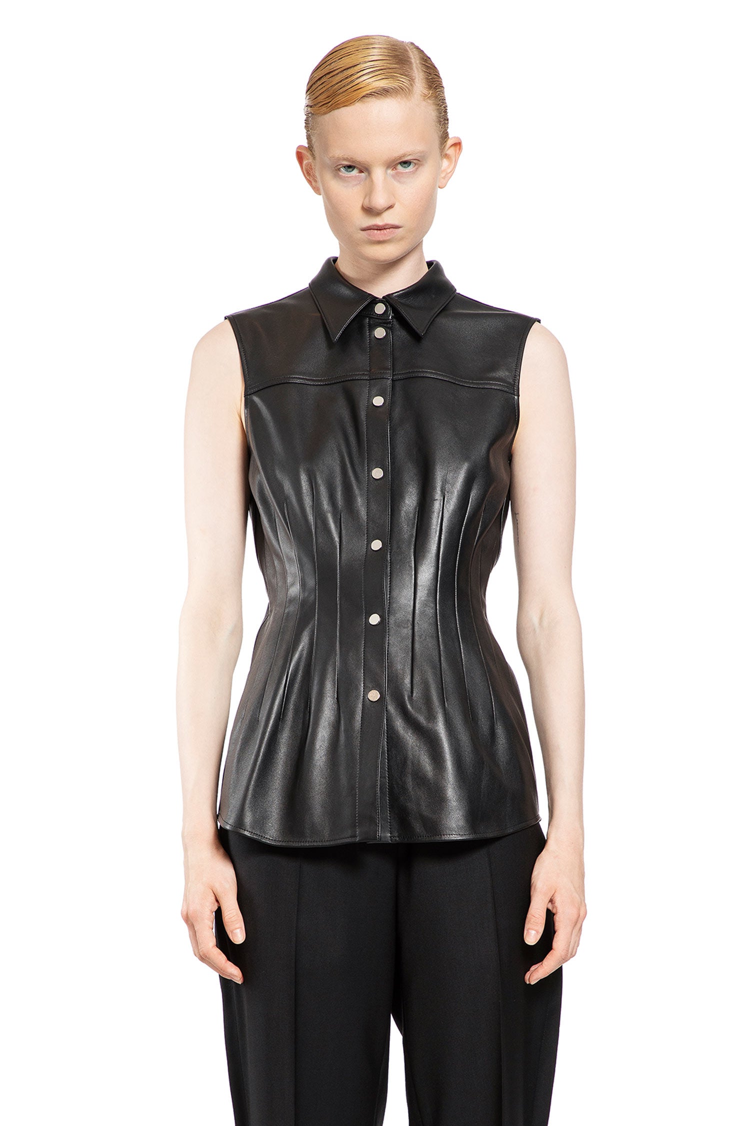 HELMUT LANG WOMAN BLACK SHIRTS