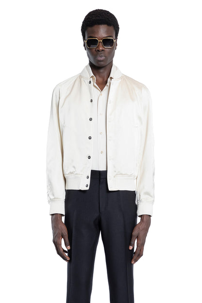 TOM FORD MAN OFF-WHITE JACKETS