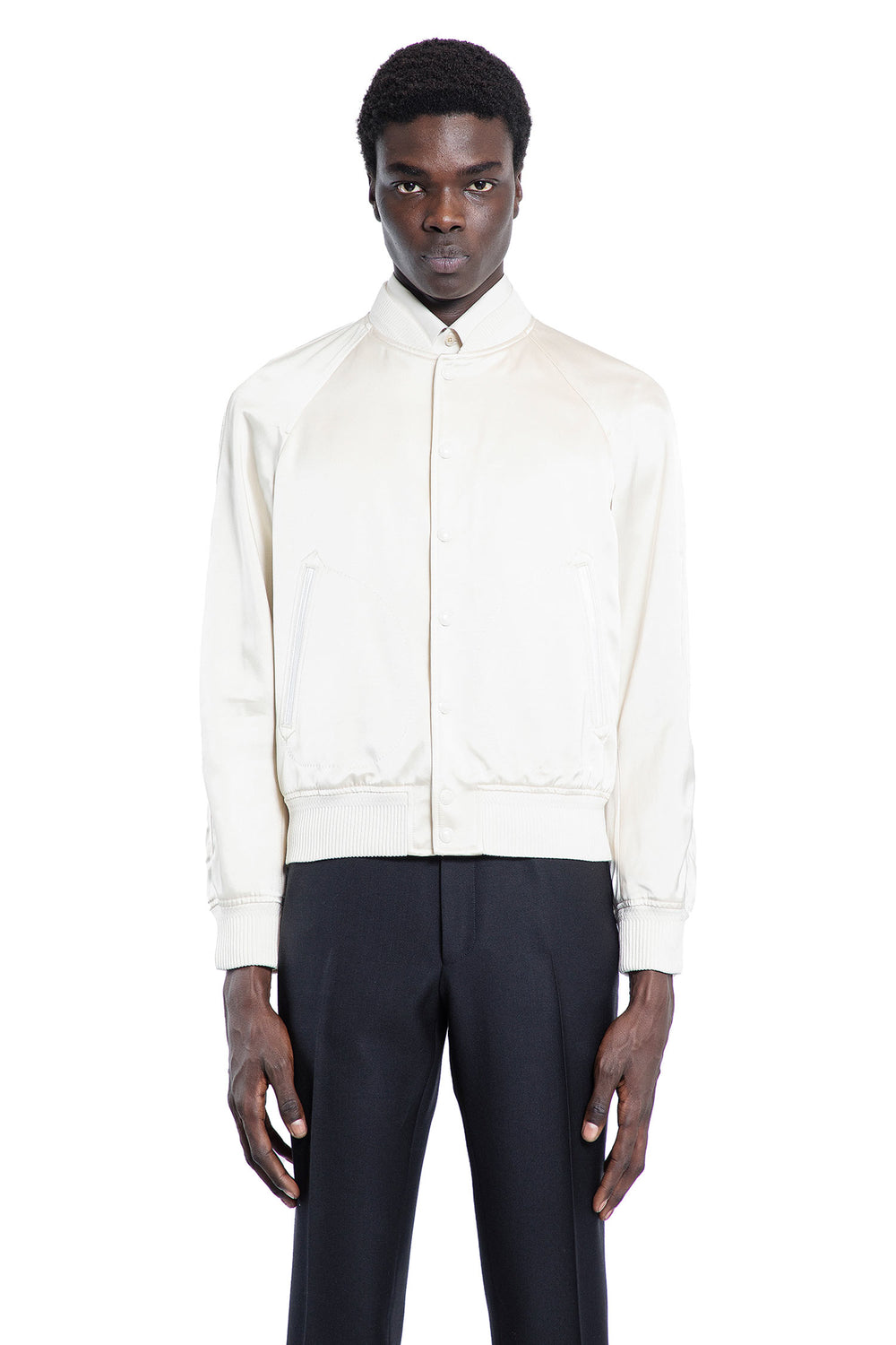 TOM FORD MAN OFF-WHITE JACKETS