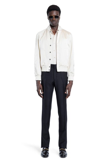 TOM FORD MAN OFF-WHITE JACKETS