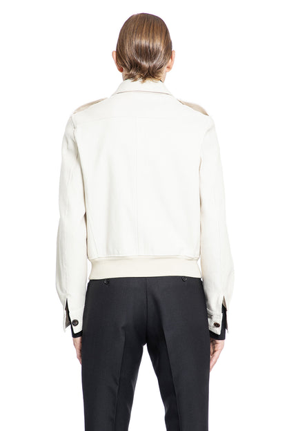 TOM FORD MAN OFF-WHITE JACKETS