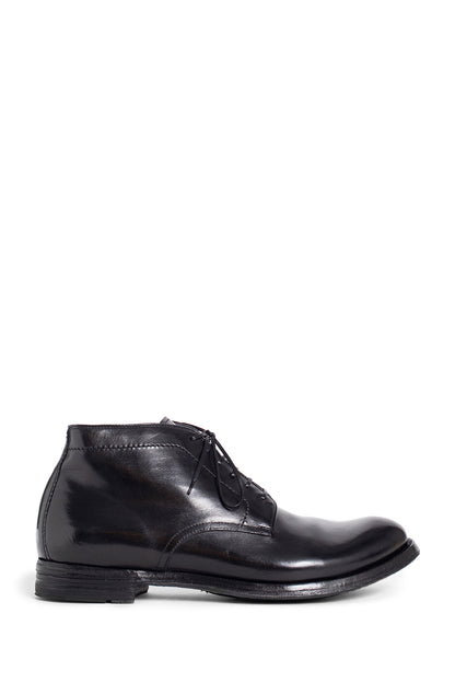 OFFICINE CREATIVE MAN BLACK BOOTS