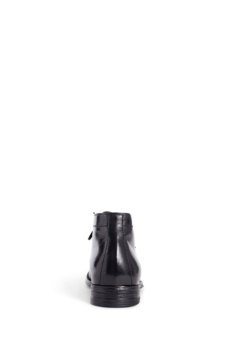 OFFICINE CREATIVE MAN BLACK BOOTS