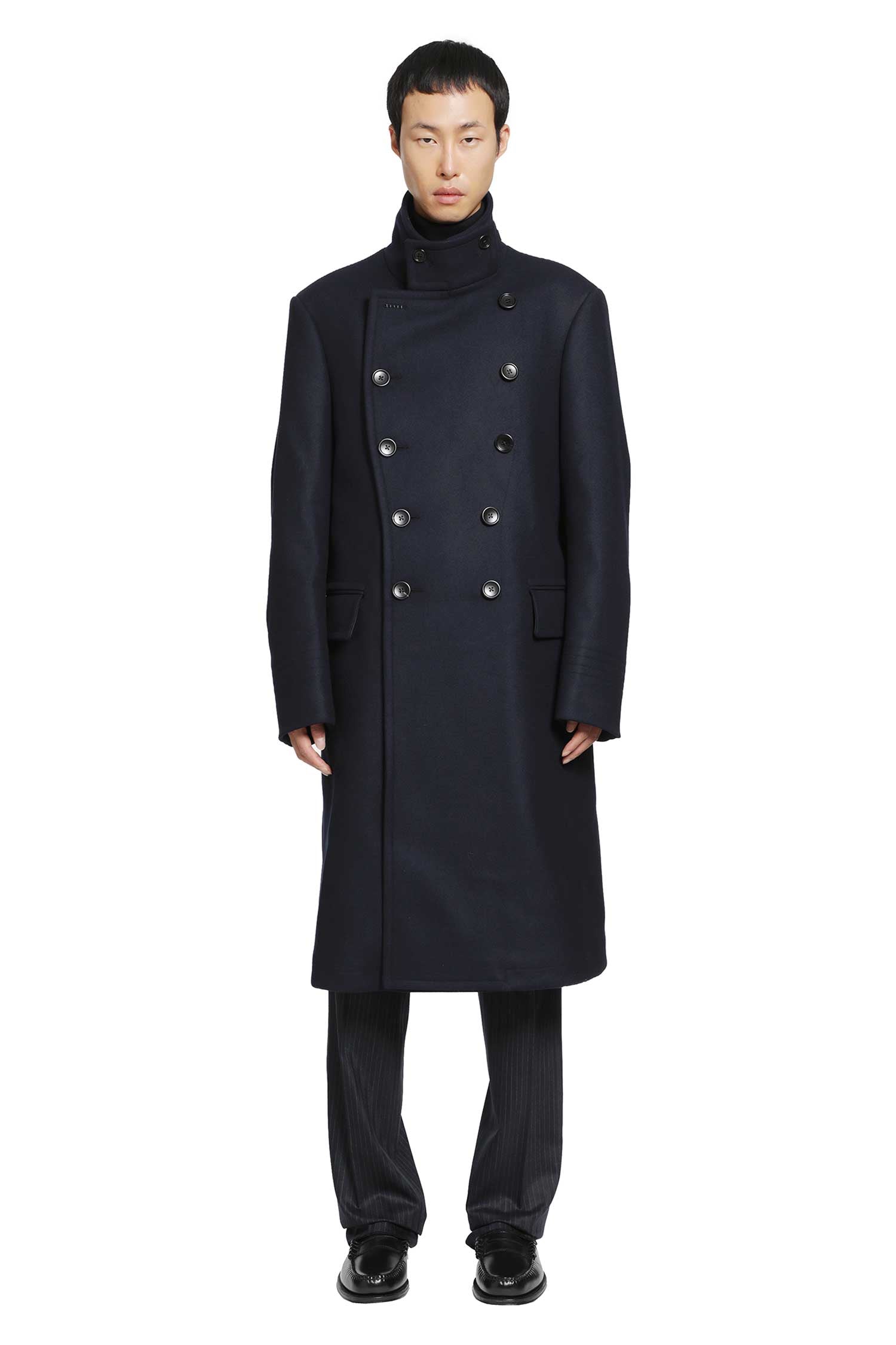 TOM FORD Japanese Wool Twill Military Coat man