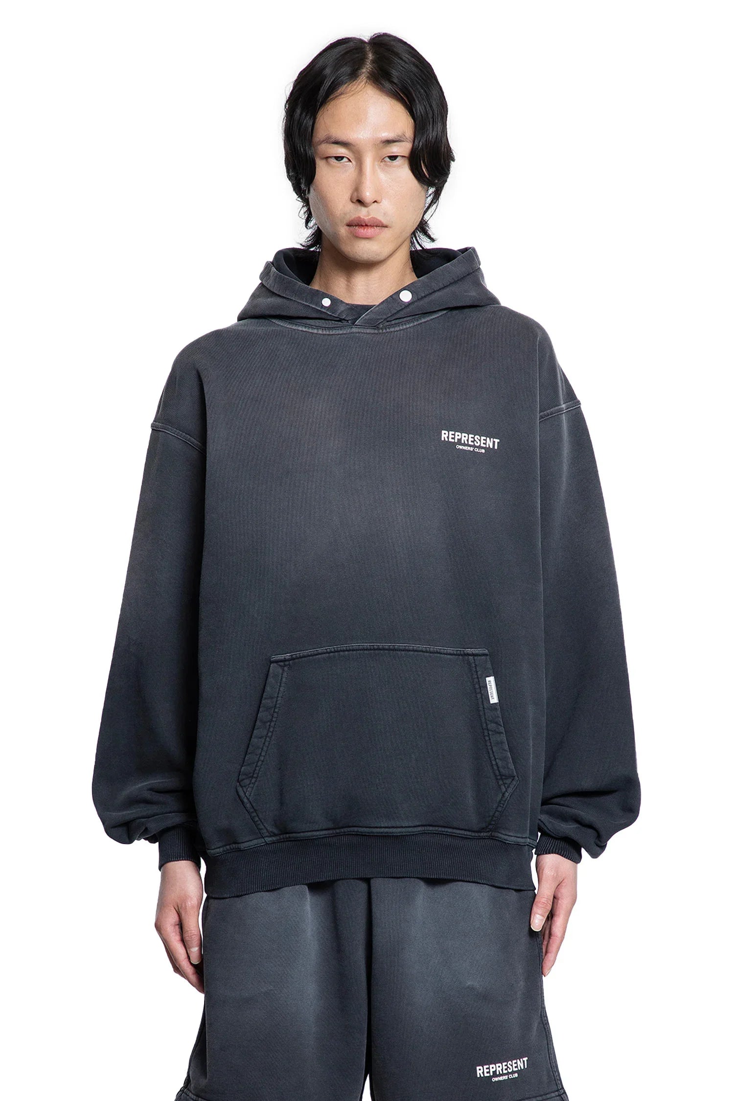 REPRESENT MAN BLACK SWEATSHIRTS - Antonioli.eu