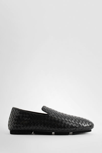 OFFICINE CREATIVE MAN BLACK LOAFERS & FLATS